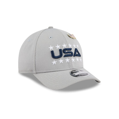 2025 Ryder Cup Team USA Gray 9FORTY M-Crown Snapback Hat