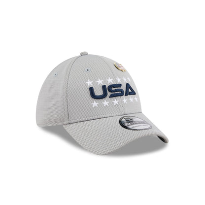 2025 Ryder Cup Team USA Gray 39THIRTY Stretch Fit Hat