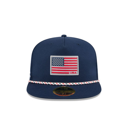 2025 Ryder Cup Team USA Flag 59FIFTY A-Frame Fitted Hat
