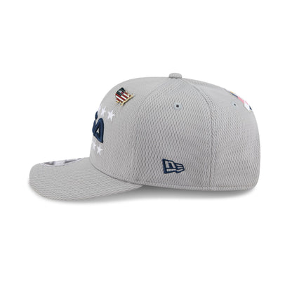 2025 Ryder Cup Team USA Gray 9SEVENTY Stretch-Snap Hat