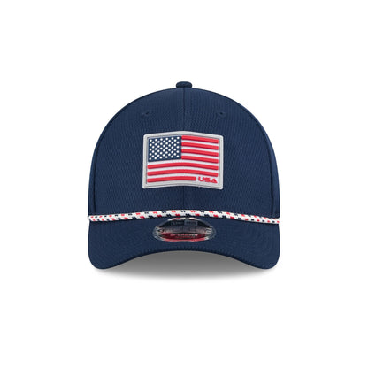 2025 Ryder Cup Team USA Flag 9FORTY M-Crown Snapback Hat