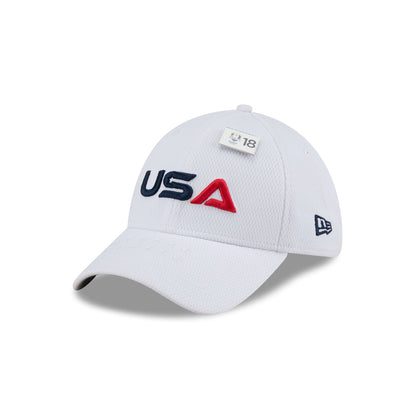 2025 Ryder Cup Team USA White 39THIRTY Stretch Fit Hat