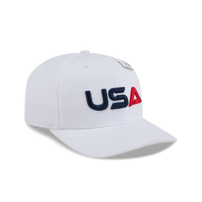2025 Ryder Cup Team USA White 9SEVENTY Stretch-Snap Hat