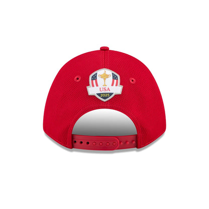 2025 Ryder Cup Team USA Red 9FORTY M-Crown Snapback Hat