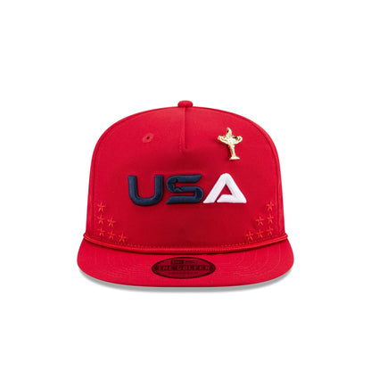 2025 Ryder Cup Team USA Red Golfer Hat