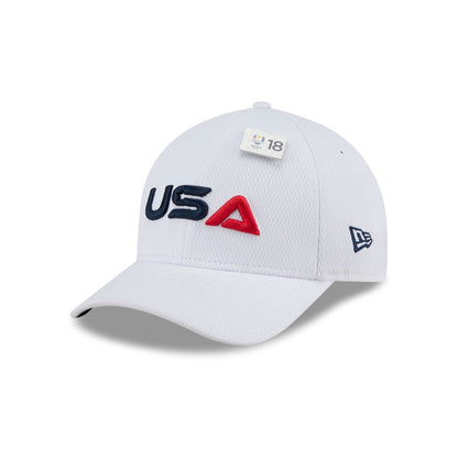 2025 Ryder Cup Team USA White 9FORTY M-Crown Snapback Hat