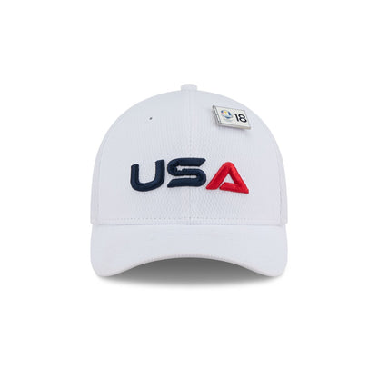 2025 Ryder Cup Team USA White 9FORTY M-Crown Snapback Hat