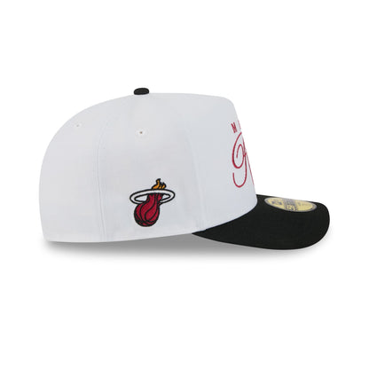 Miami Heat 2025 Draft 59FIFTY A-Frame Fitted Hat