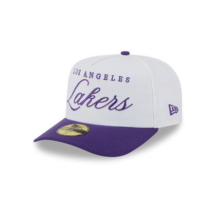 Los Angeles Lakers 2025 Draft 59FIFTY A-Frame Fitted Hat