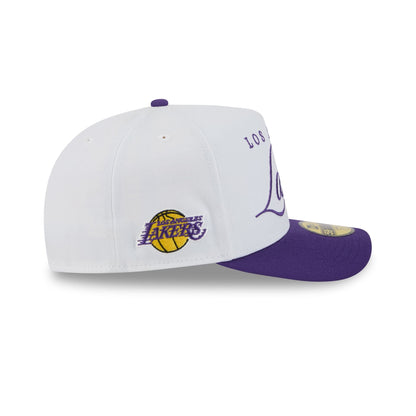 Los Angeles Lakers 2025 Draft 59FIFTY A-Frame Fitted Hat