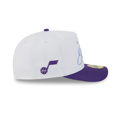 Utah Jazz 2025 Draft 59FIFTY A-Frame Fitted Hat