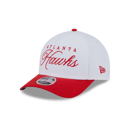 Atlanta Hawks 2025 Draft 9FORTY M-Crown A-Frame Snapback Hat