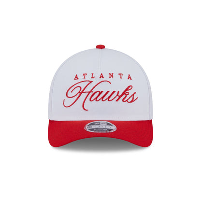 Atlanta Hawks 2025 Draft 9FORTY M-Crown A-Frame Snapback Hat