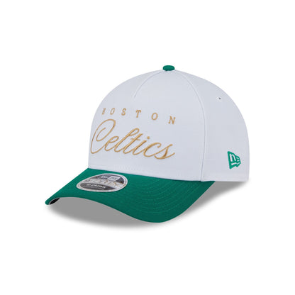 Boston Celtics 2025 Draft 9FORTY M-Crown A-Frame Snapback Hat