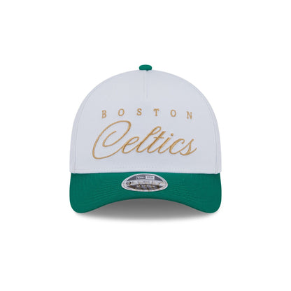 Boston Celtics 2025 Draft 9FORTY M-Crown A-Frame Snapback Hat