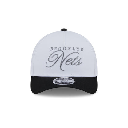 Brooklyn Nets 2025 Draft 9FORTY M-Crown A-Frame Snapback Hat