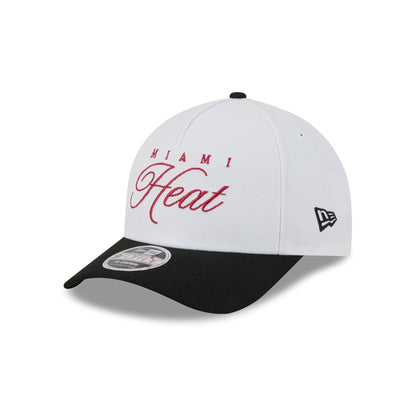 Miami Heat 2025 Draft 9FORTY M-Crown A-Frame Snapback Hat