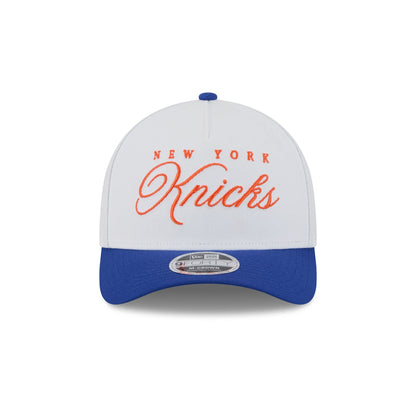 New York Knicks 2025 Draft 9FORTY M-Crown A-Frame Snapback Hat