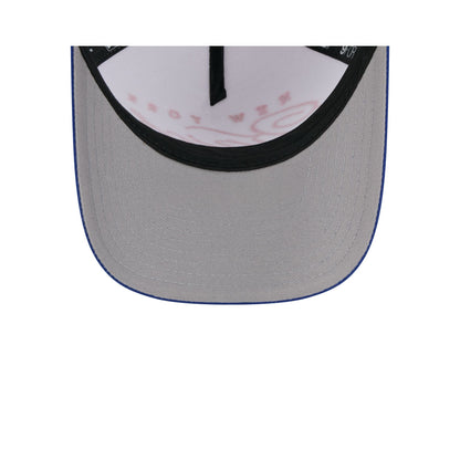 New York Knicks 2025 Draft 9FORTY M-Crown A-Frame Snapback Hat