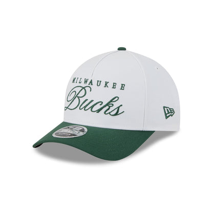 Milwaukee Bucks 2025 Draft 9FORTY M-Crown A-Frame Snapback Hat