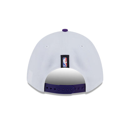 Los Angeles Lakers 2025 Draft 9FORTY M-Crown A-Frame Snapback Hat