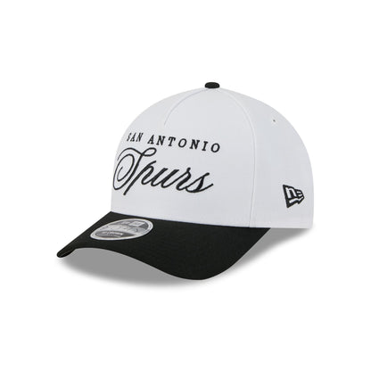 San Antonio Spurs 2025 Draft 9FORTY M-Crown A-Frame Snapback Hat