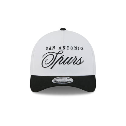 San Antonio Spurs 2025 Draft 9FORTY M-Crown A-Frame Snapback Hat