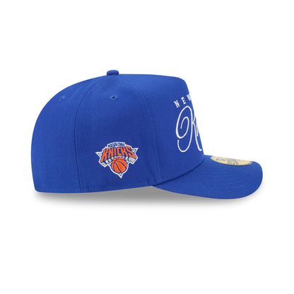New York Knicks 2025 Draft Black 59FIFTY A-Frame Fitted Hat