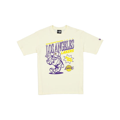 Los Angeles Lakers Sport Classics Chrome White T-Shirt