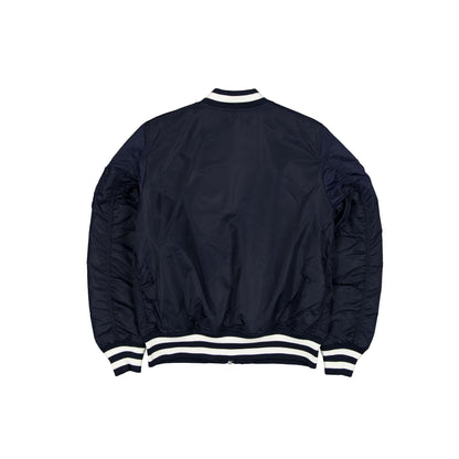 Alpha Industries x Atlanta Braves Navy MA-1 Bomber Jacket