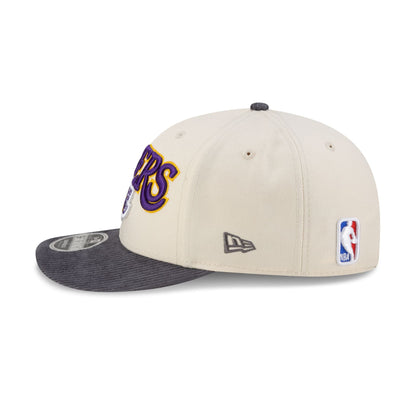 Los Angeles Lakers Cord Visor 9FIFTY Snapback Hat