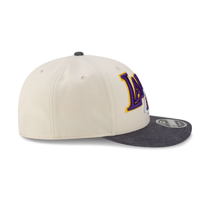 Los Angeles Lakers Cord Visor 9FIFTY Snapback Hat