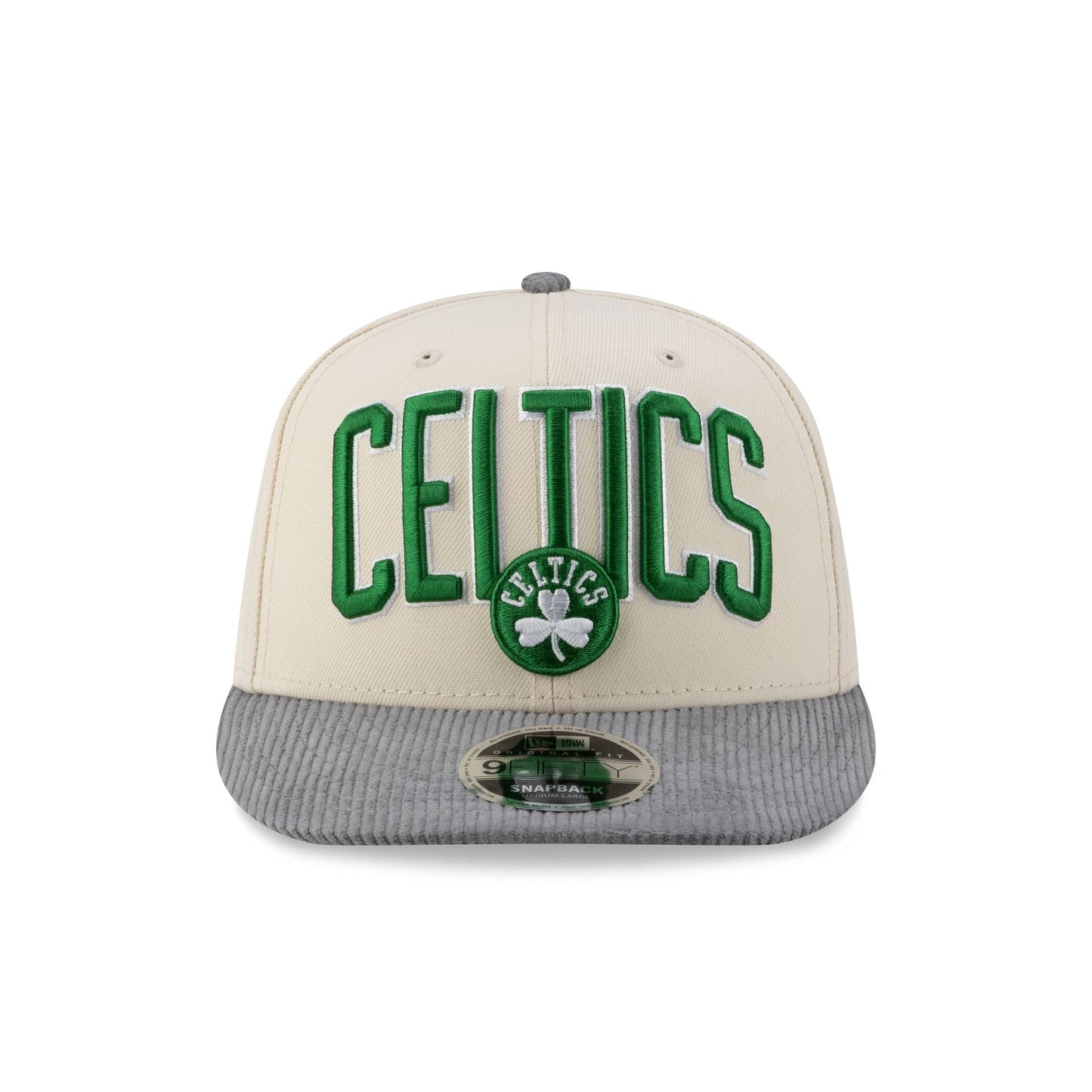 Boston Celtics Cord Visor 9FIFTY Snapback Hat
