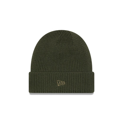Alpha Industries x Los Angeles Dodgers Olive Green Cuff Knit Hat