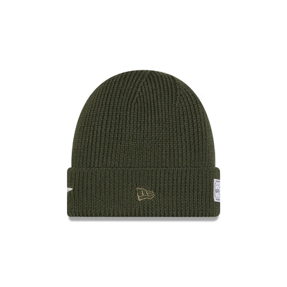 Alpha Industries x Houston Astros Olive Green Cuff Knit Hat