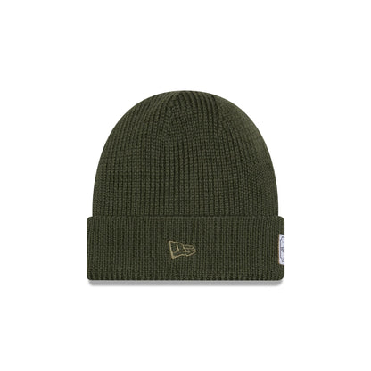 Alpha Industries x San Diego Padres Olive Green Cuff Knit Hat