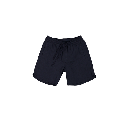 New Era Branded Seersucker Momentum Navy Shorts