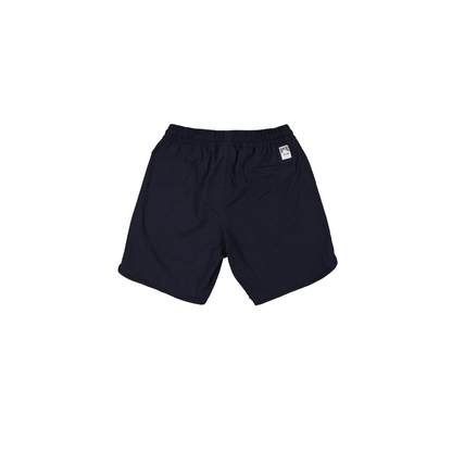 New Era Branded Seersucker Momentum Navy Shorts