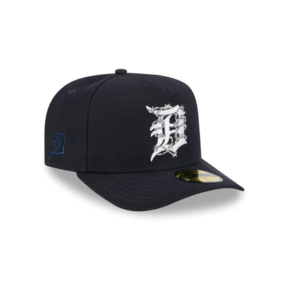 Detroit Tigers Barbed Wire 59FIFTY A-Frame Fitted Hat