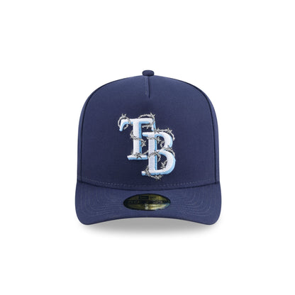 Tampa Bay Rays Barbed Wire 59FIFTY A-Frame Fitted Hat