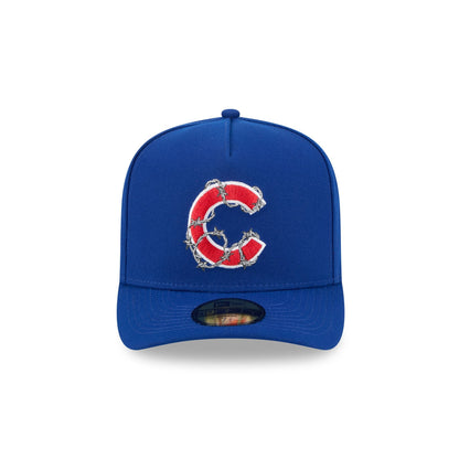 Chicago Cubs Barbed Wire 59FIFTY A-Frame Fitted Hat