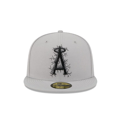 Los Angeles Angels Cracked Cement 59FIFTY Fitted Hat