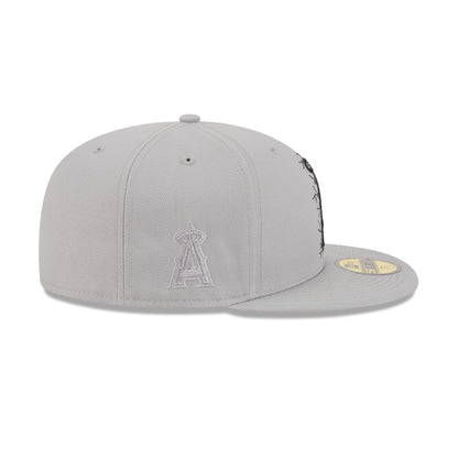 Los Angeles Angels Cracked Cement 59FIFTY Fitted Hat
