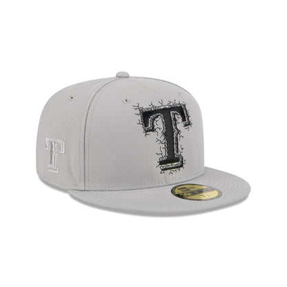 Texas Rangers Cracked Cement 59FIFTY Fitted Hat
