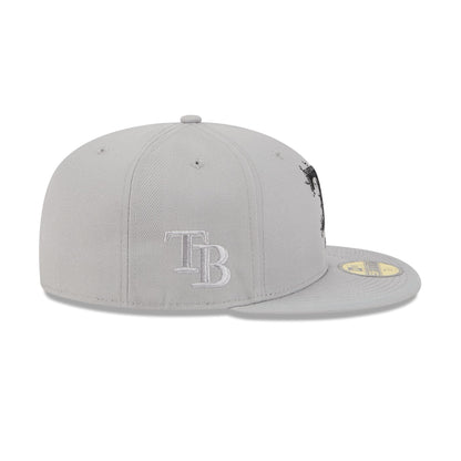 Tampa Bay Rays Cracked Cement 59FIFTY Fitted Hat
