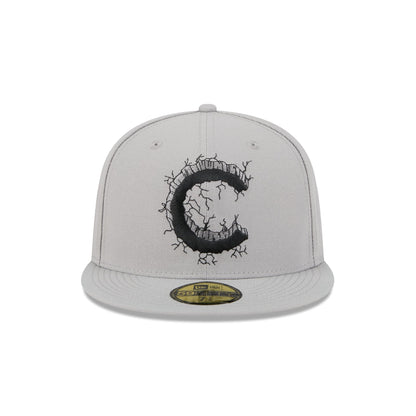Chicago Cubs Cracked Cement 59FIFTY Fitted Hat