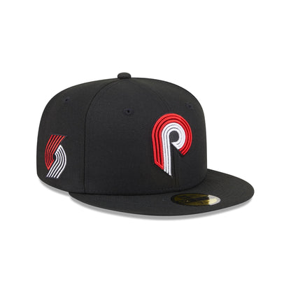 Portland Trail Blazers Deceptor 59FIFTY Fitted Hat