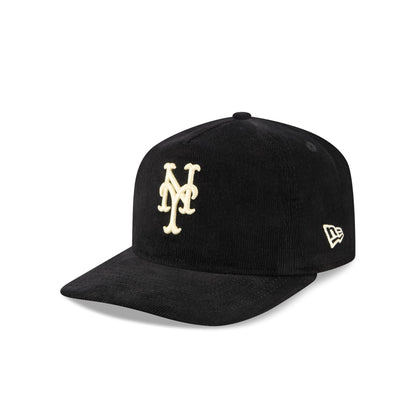 New York Mets Nostalgic Black Corduroy 19TWENTY Adjustable Hat