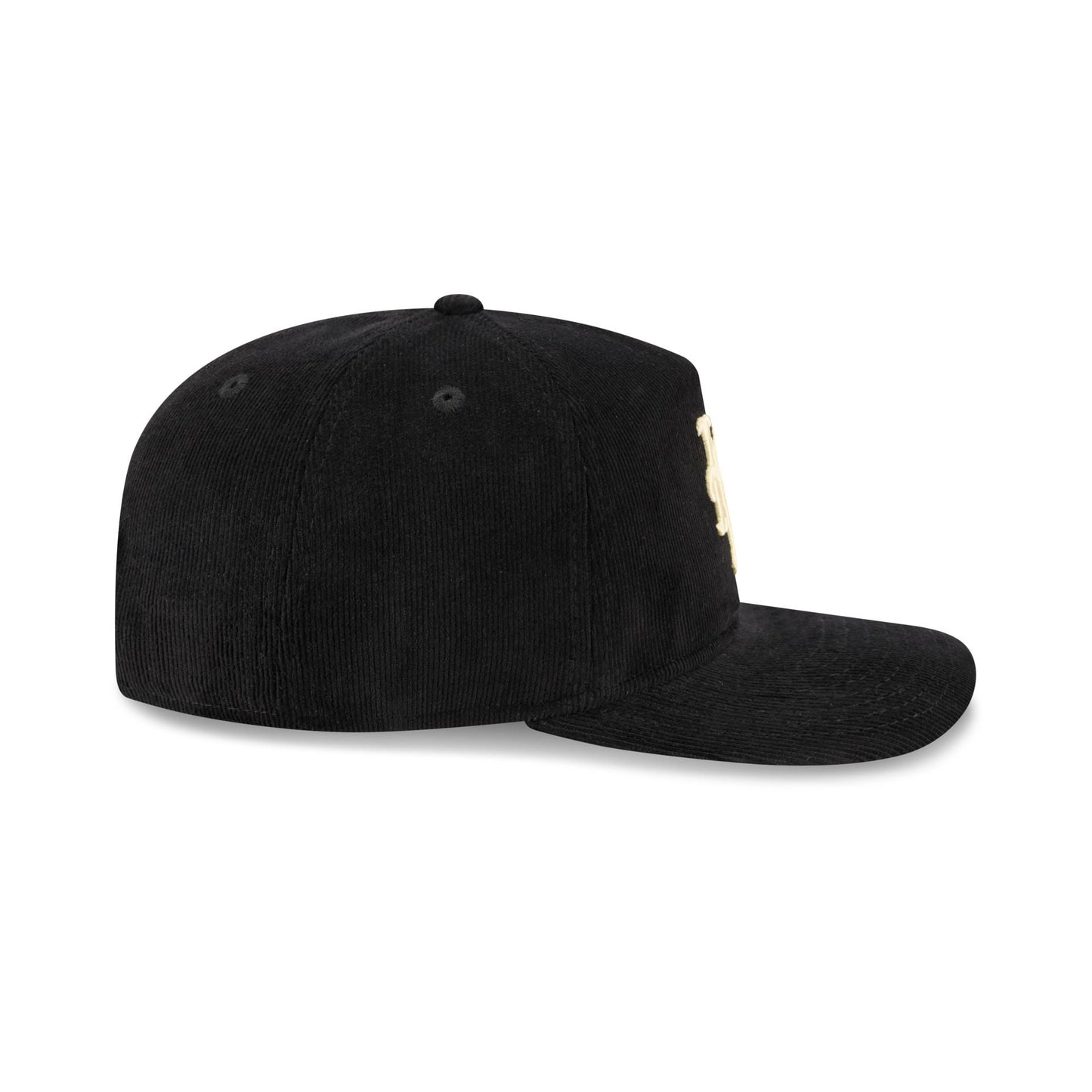 New York Mets Nostalgic Black Corduroy 19TWENTY Adjustable Hat