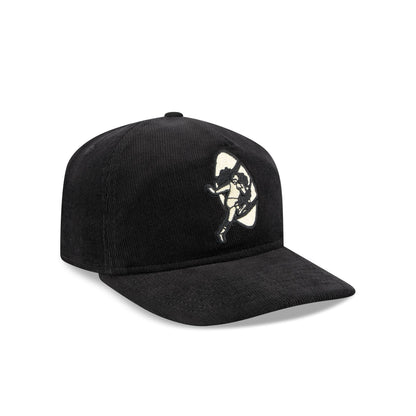 Green Bay Packers Nostalgic Black Corduroy 19TWENTY Adjustable Hat